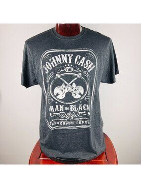 Johnny Cash The Man In Black 2XL T-Shirt Shirt